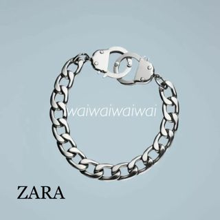 ザラ(ZARA)の新品 完売品 ZARA ハンドカフ ディテール ブレスレット バングル(ブレスレット)