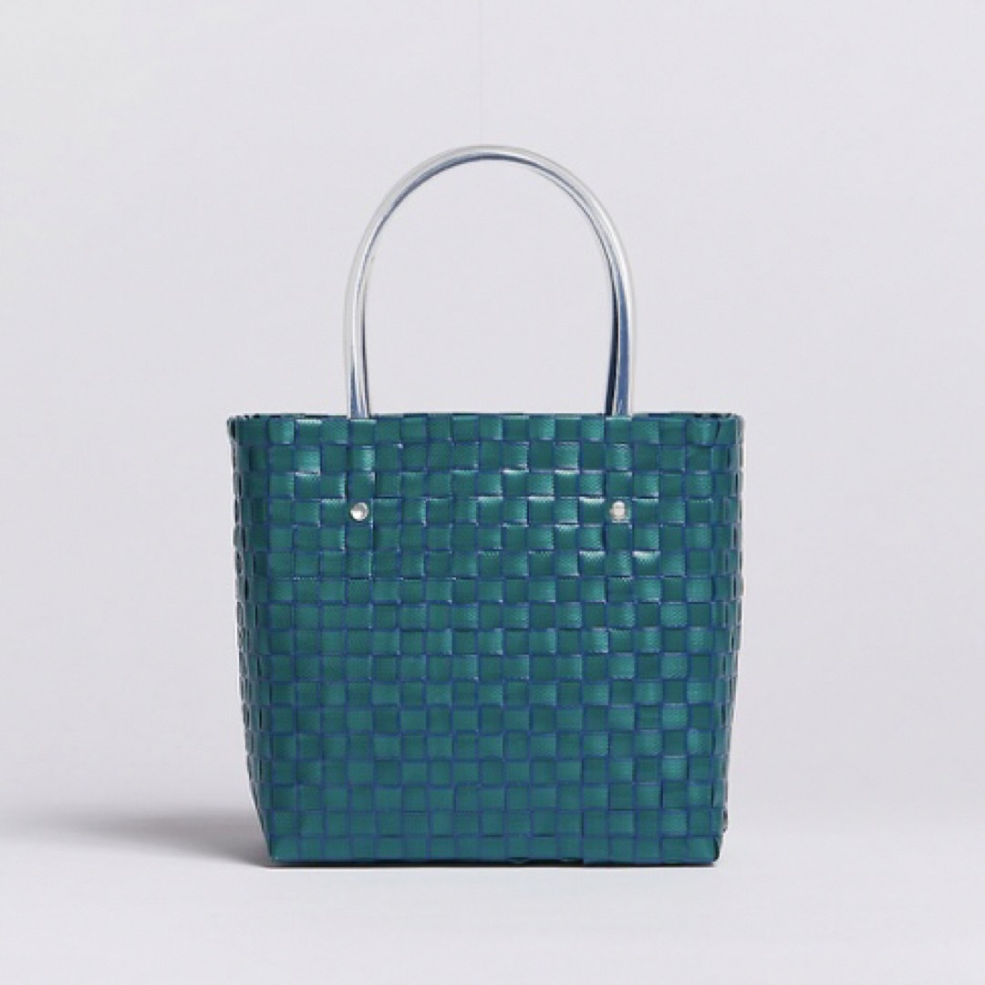 MARNI アニマルバスケット グリーンキャット トートバッグ カゴバッグ