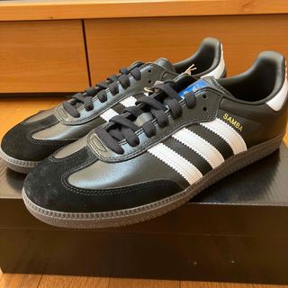 adidas SAMBA LEATHER サンバ レザー 24.5 在原みゆ紀