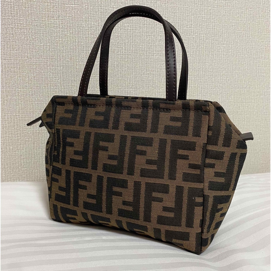 ズッカ柄FENDI  ズッカ柄 ミニハンドバッグ フェンディ ミニトートバッグ