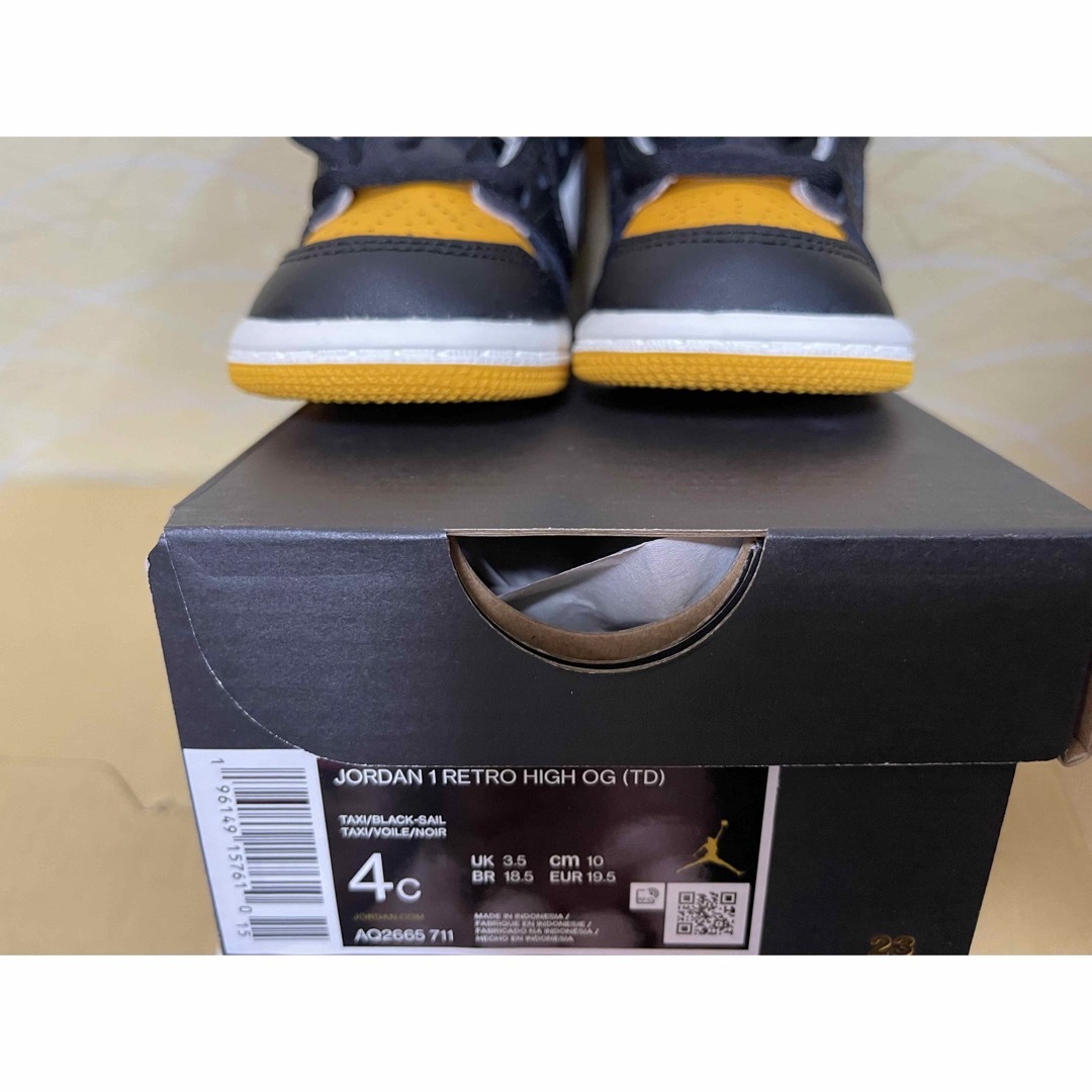 Nike TD Air Jordan1 Retro High OG "Taxi"