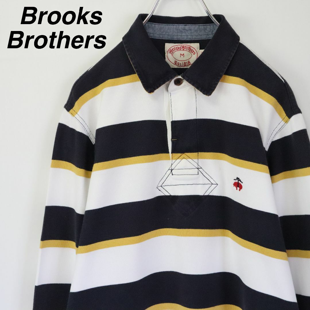 Brooks Brothers ブルックス・ブラザーズ ラガーシャツ ボーダー