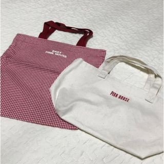 ピンクハウス(PINK HOUSE)のミニバッグ2個セット☆ピンクハウス(トートバッグ)