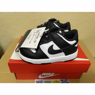 ナイキ(NIKE)のNike TD Dunk Low "White/Black" 11cm(スニーカー)