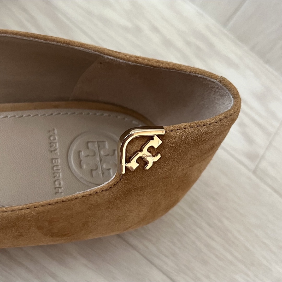 TORY BURCH パンプス　24cm  ベージュ