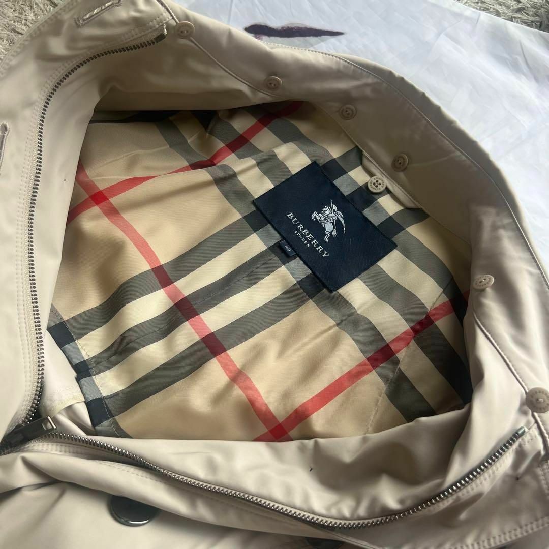 BURBERRY - 【美品】BURBERRY LONDON フォックスファー付きトレンチ