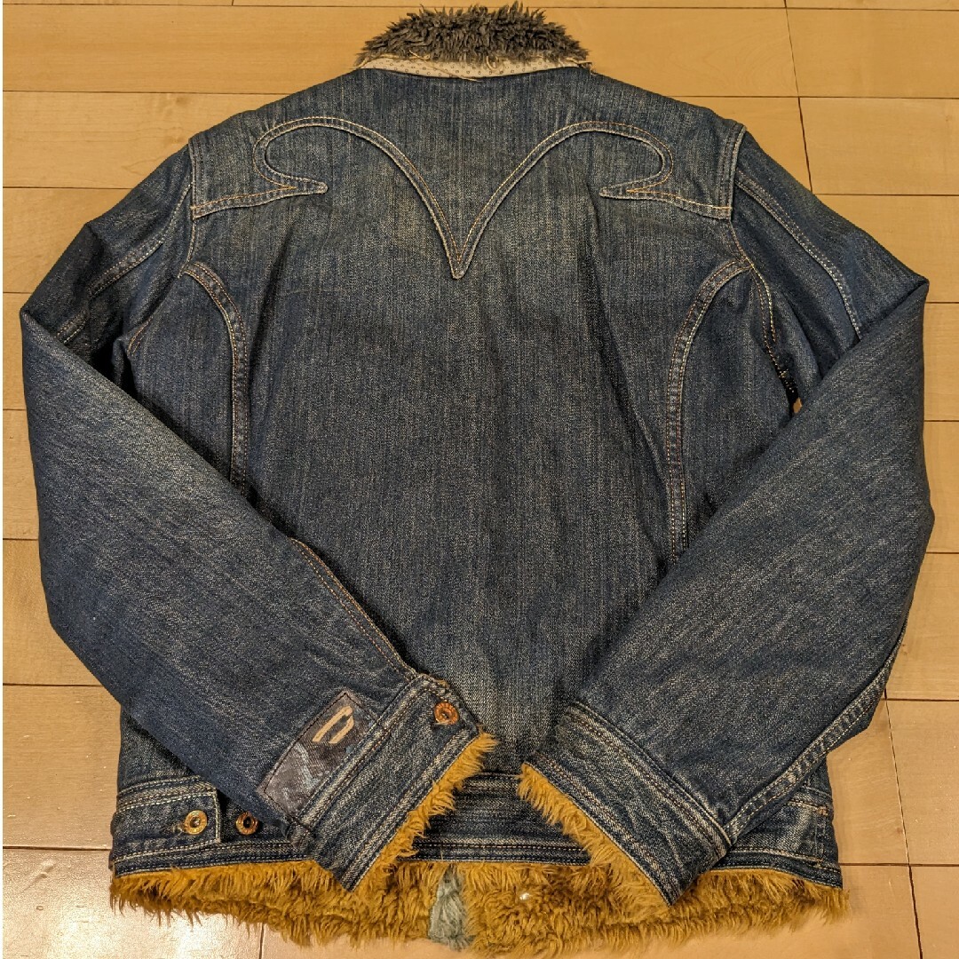 DIESEL - 【極美品】ディーゼル メンズ デニムジャケット ボア Sの通販