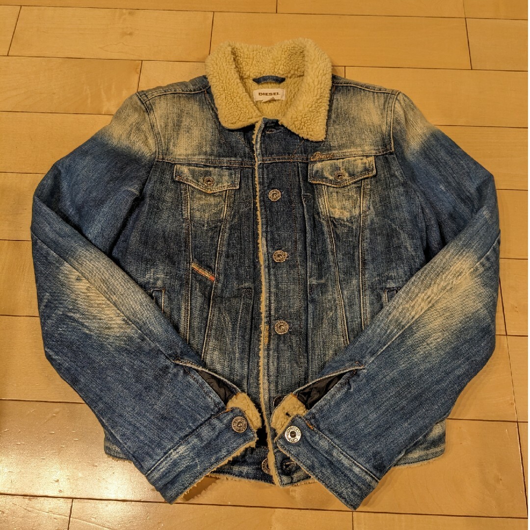 DIESEL - 【美品】ディーゼル レディース ボア デニム ジャケット Sの ...