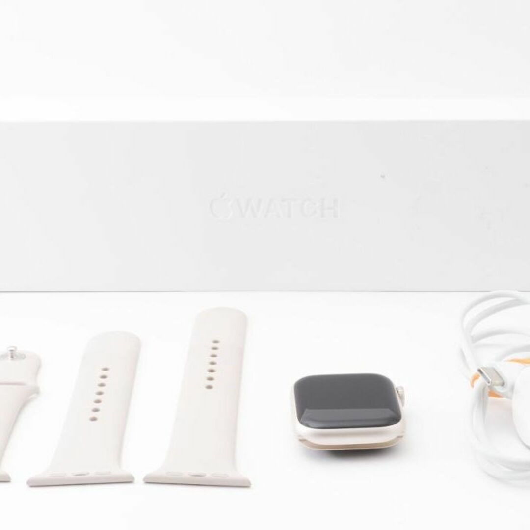 Apple - 【箱付極美品】Apple Watch7 45mm セルラーモデル スター