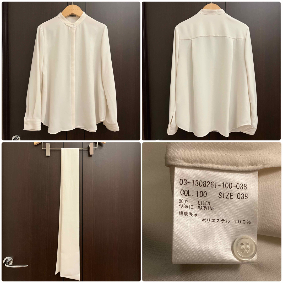 Theory luxe - theory luxe 22SS 2way ボウタイブラウス Marvine Theory luxe - theory luxe 22SS 2way ボウタイブラウス Marvine