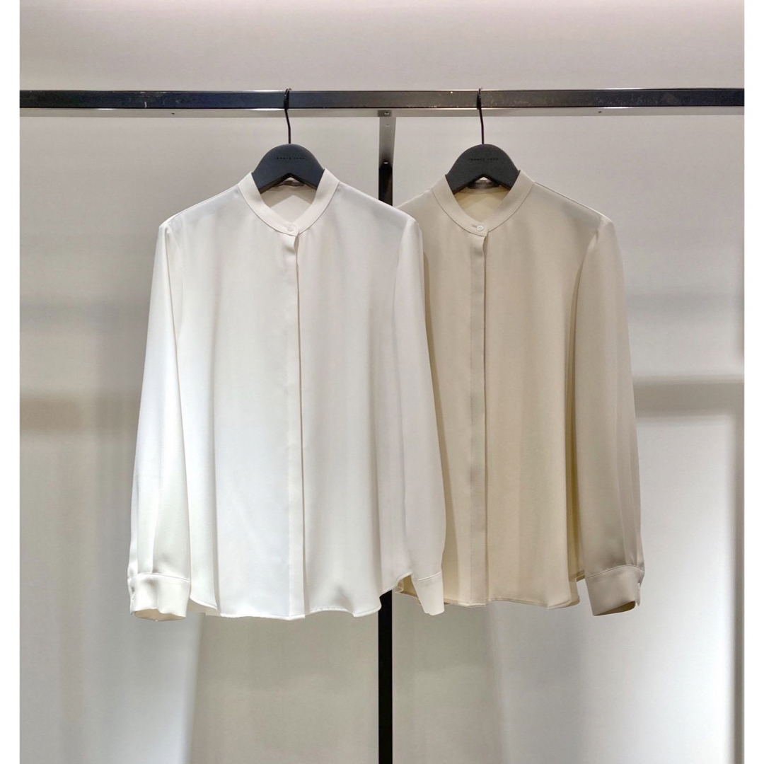 Theory luxe - theory luxe 22SS 2way ボウタイブラウス Marvine Theory luxe - theory luxe 22SS 2way ボウタイブラウス Marvine