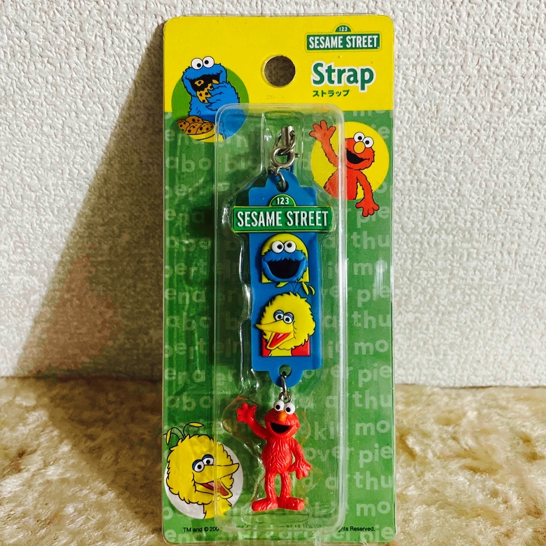 SESAME STREET(セサミストリート)の☆新品　セサミストリート　マスコット　ストラップ エンタメ/ホビーの声優グッズ(ストラップ)の商品写真