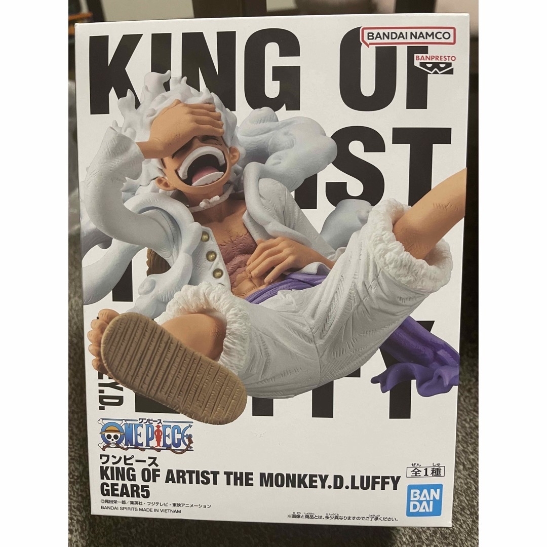 BANDAI - ワンピース KING OF ARTIST ルフィ ギア5 フィギュア ニカの ...