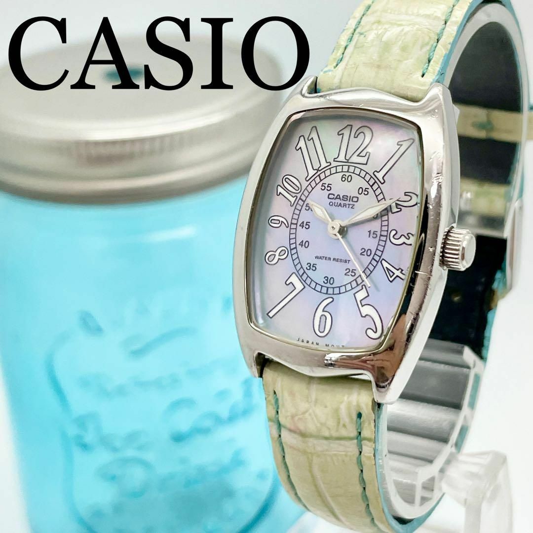 CASIO - 112 CASIO カシオ時計 レディース腕時計 シェル文字盤 人気