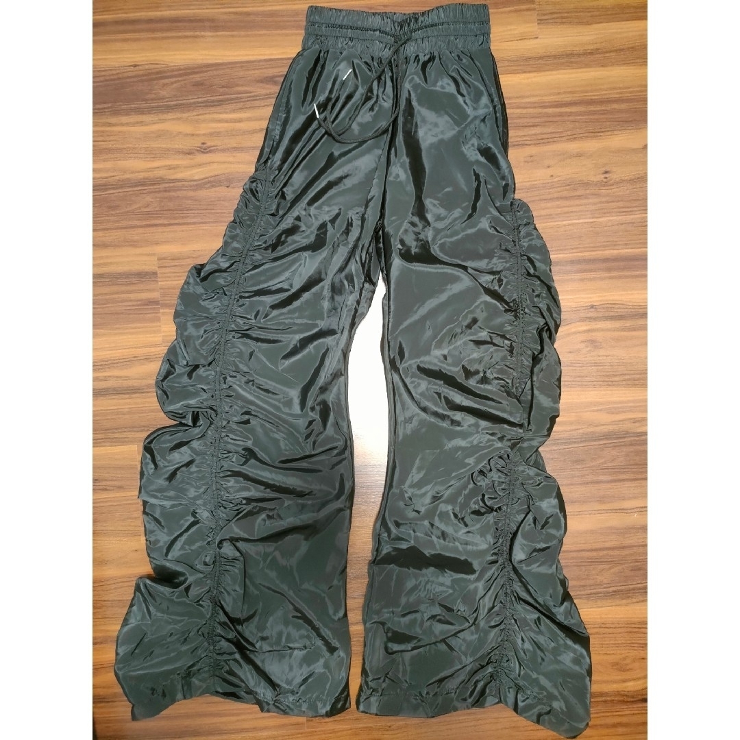 00's unknown テック ナイロン フレアパンツ 裏原 サイバー y2k-