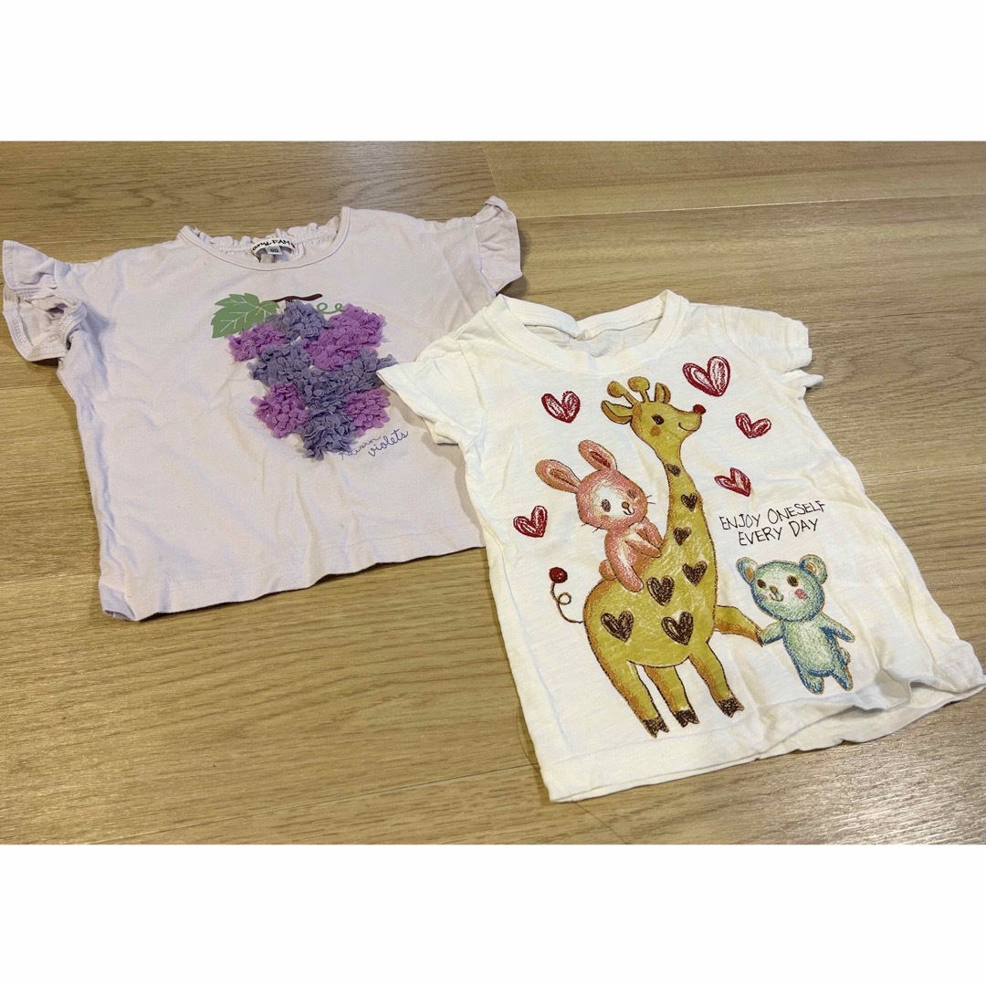 キッズTシャツ　柄Tシャツ　90サイズ キッズ/ベビー/マタニティのキッズ服男の子用(90cm~)(Tシャツ/カットソー)の商品写真