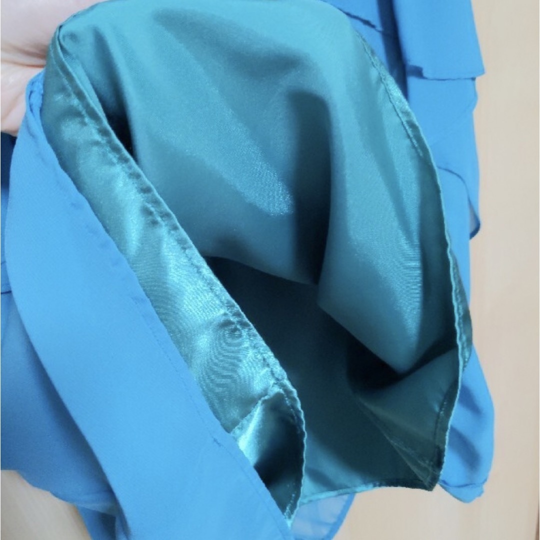 AIMER(エメ)の水色　ドレス　秋 レディースのフォーマル/ドレス(ミディアムドレス)の商品写真