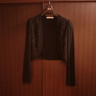 René - Rene ミンクファーポンポン ニットコーディガン 36の通販 by