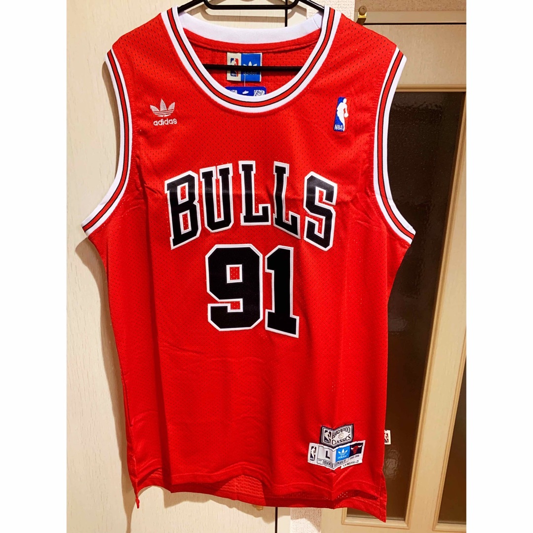 シカゴブルズ NBA ユニフォーム NBA BULLS ロッドマン 91 | フリマアプリ ラクマ