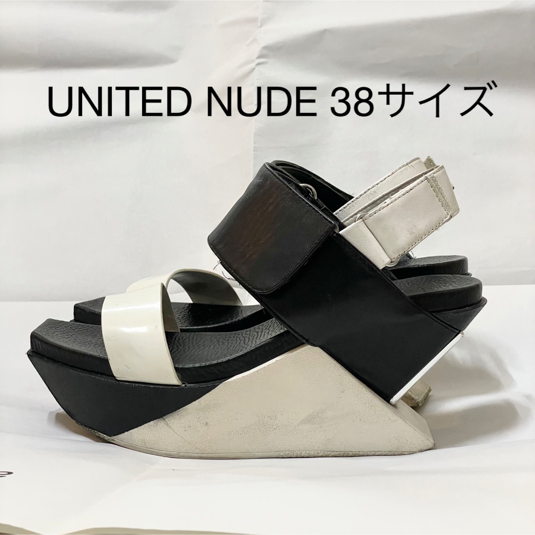 定価¥46200UNITED NUDE delta wedge mono 38サイズ