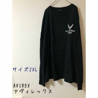 アヴィレックス(AVIREX)のAVIREX アヴィレックス スペースコマンド　ロングスリーブTEE 2XL(Tシャツ/カットソー(七分/長袖))