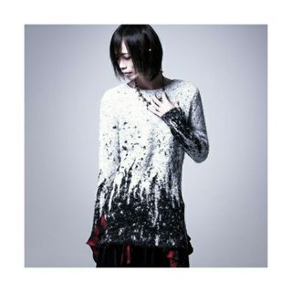 シヴァーライズ(CIVARIZE)のCIVARIZE バイカラーフェザーヤーンプルオーバーニット(ニット/セーター)