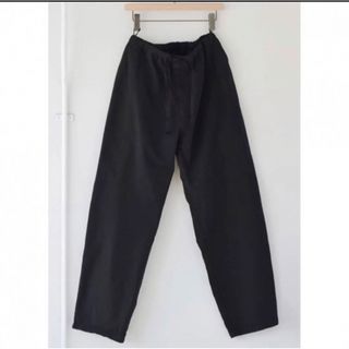COMOLI - 新品未使用 COMOLI 23AW 製品染ドローストリングパンツ BLACK