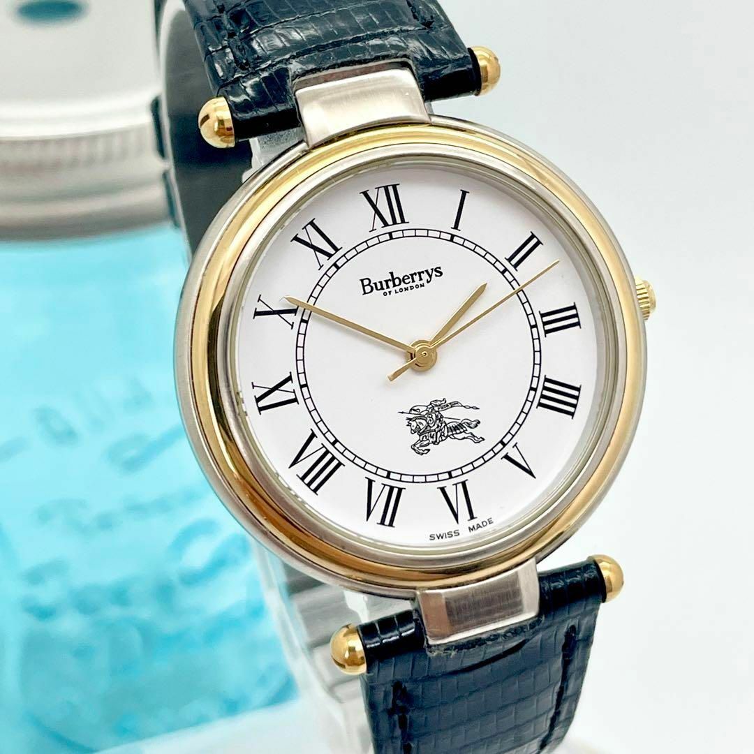 BURBERRY(バーバリー)の609 Burberrys バーバリー時計　メンズ腕時計　ヴィンテージ　ゴールド メンズの時計(腕時計(アナログ))の商品写真