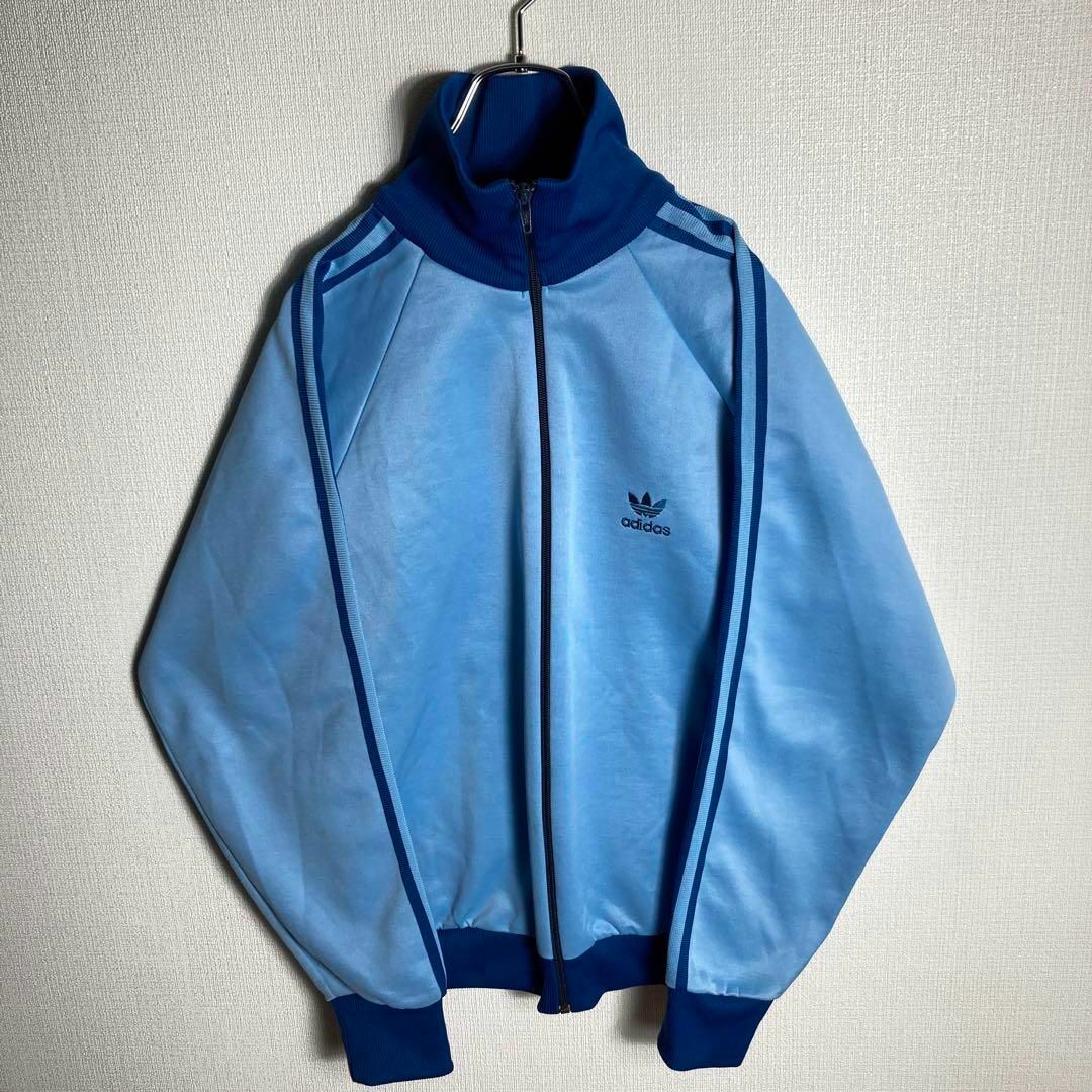 【希少】80s adidas 西ドイツ デサント トラックジャケット ビンテージ