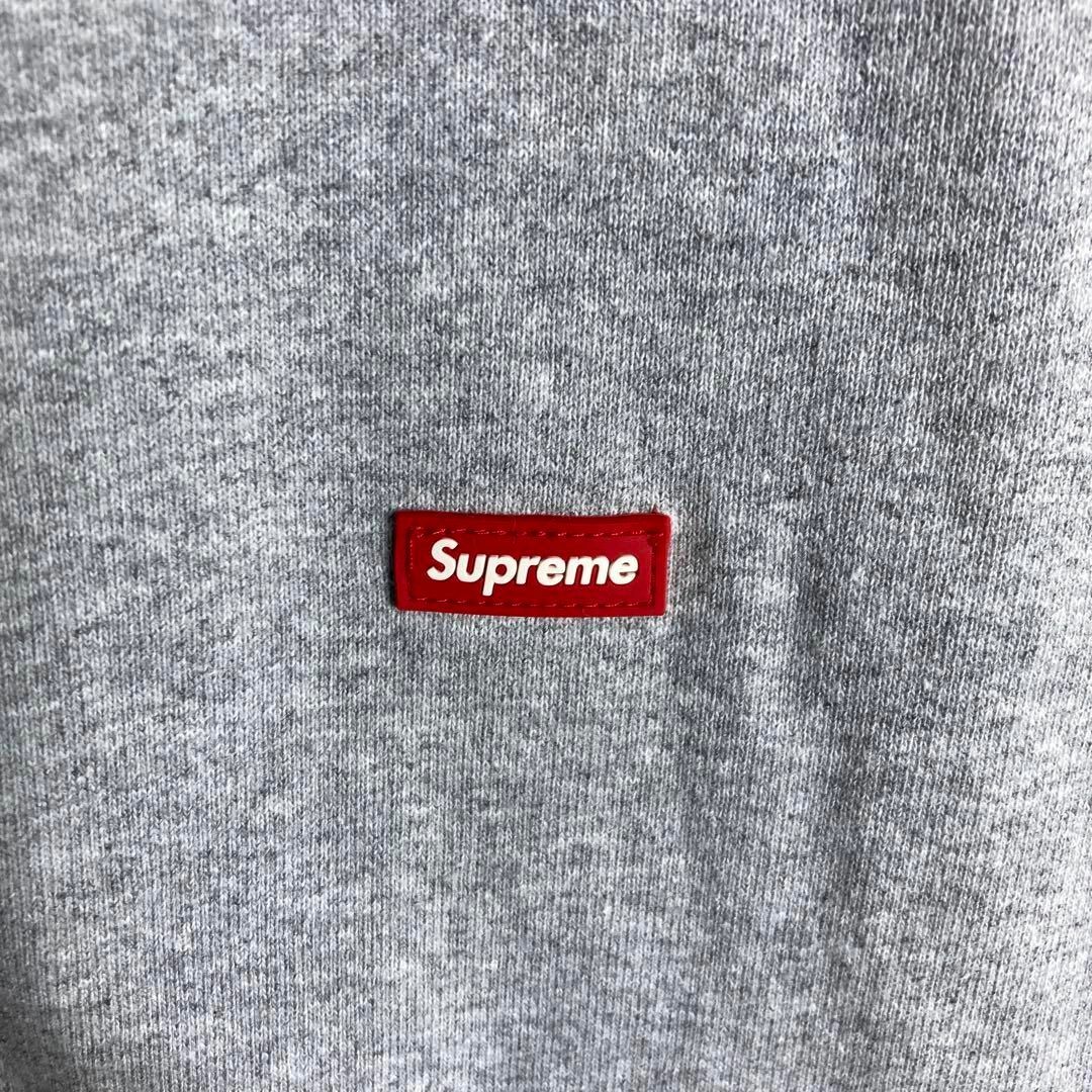 ✅　Lサイズ　Supreme Cross Box Logo グレー　新品未使用