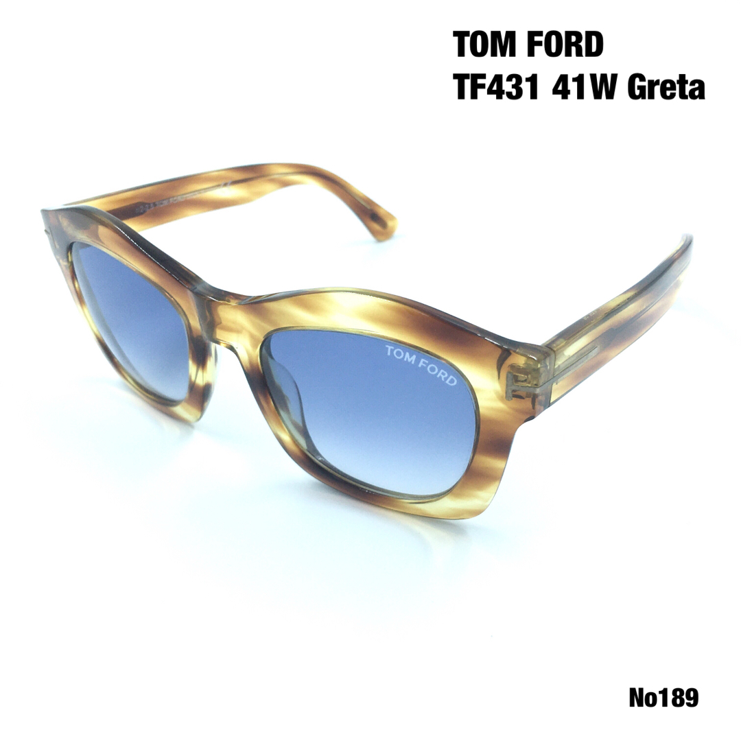 トムフォード　TOM FORD TF431 41W GretaサングラストムフォードEye取扱