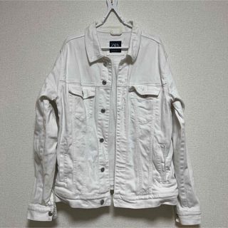 ZARA - デニムジャケット ホワイト ZARAの通販 by Moon shops｜ザラ