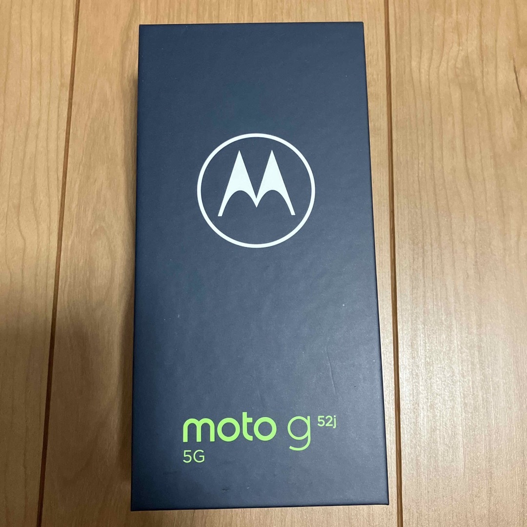 MOTOROLA スマートフォン moto g52j 5G インクブラック PA