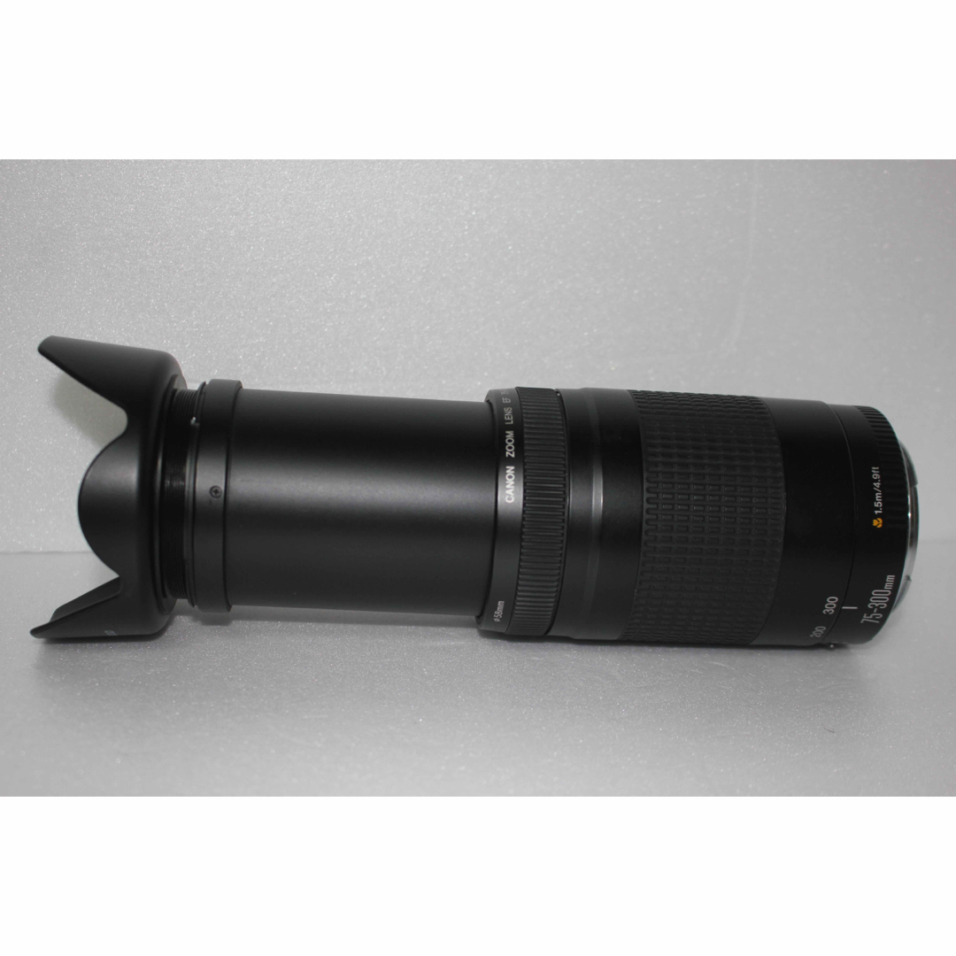キャノン　大望遠レンズ　 Canon EF75-300  F4-5.6 II