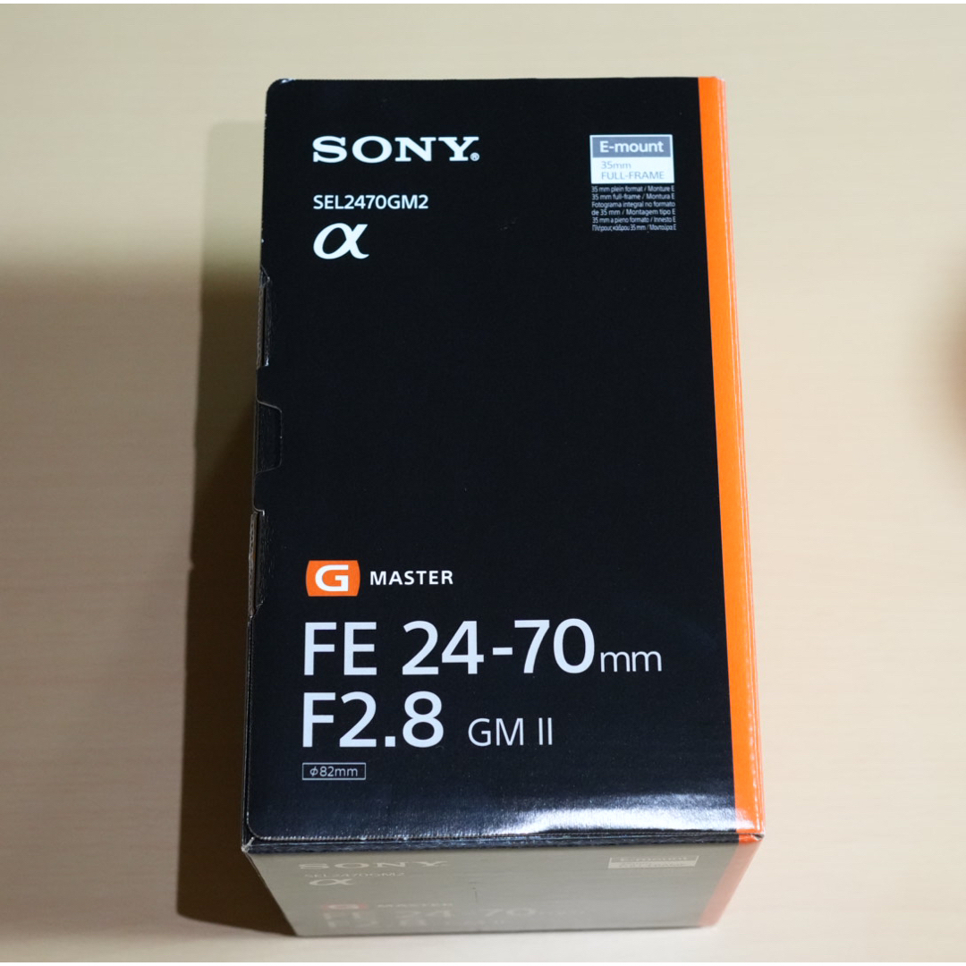sony 24-70 f2.8 gm iiカメラ
