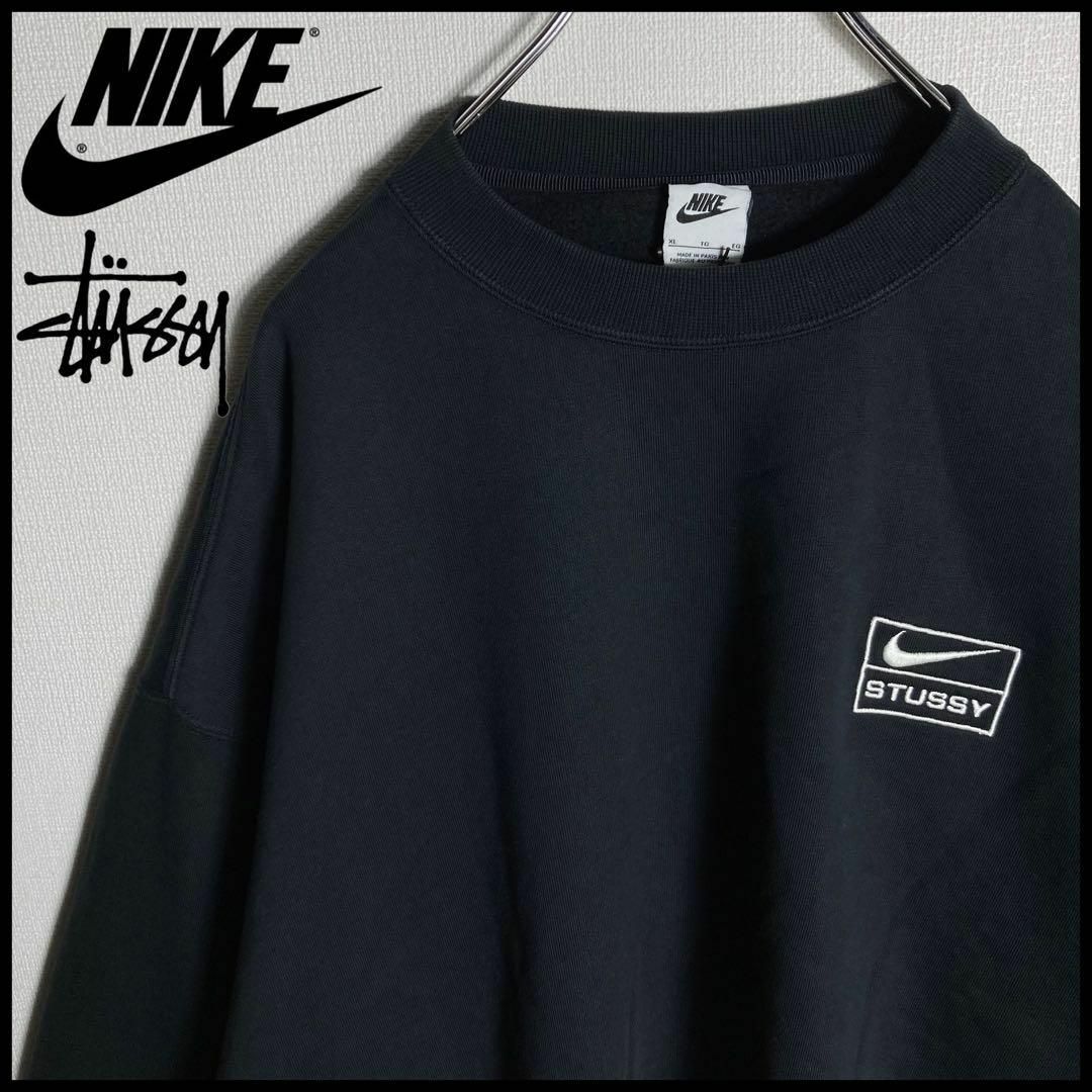 極美品★希少★ナイキNIKE SWOOSHトレーナー Mサイズ