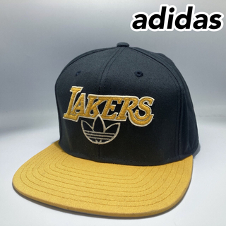 アディダス(adidas)のadidas アディダス Lakers レイカーズ ヴィンテージ キャップ 帽子(キャップ)