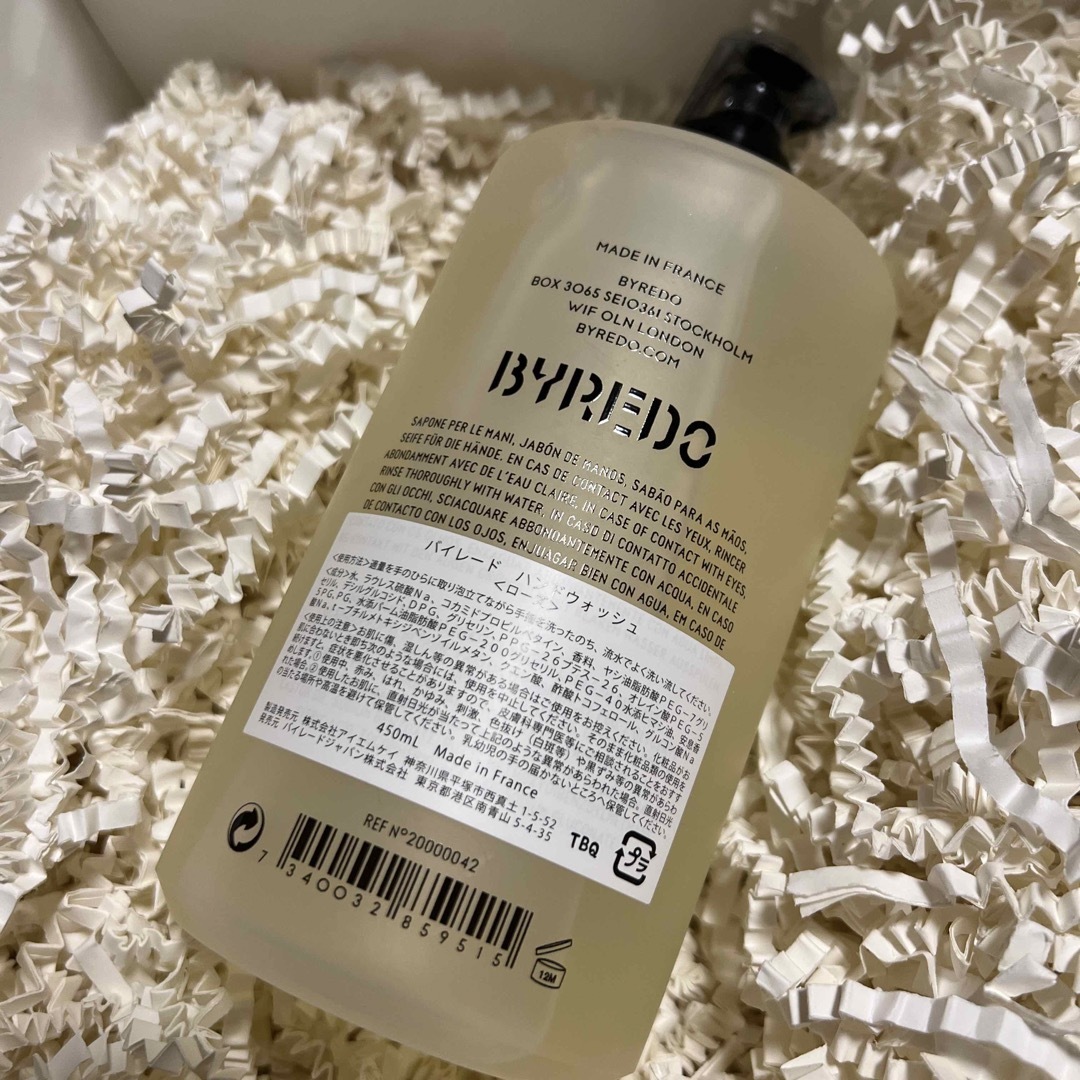 BYREDO ROSE ハンドウォッシュ 新品 - ボディソープ/石鹸