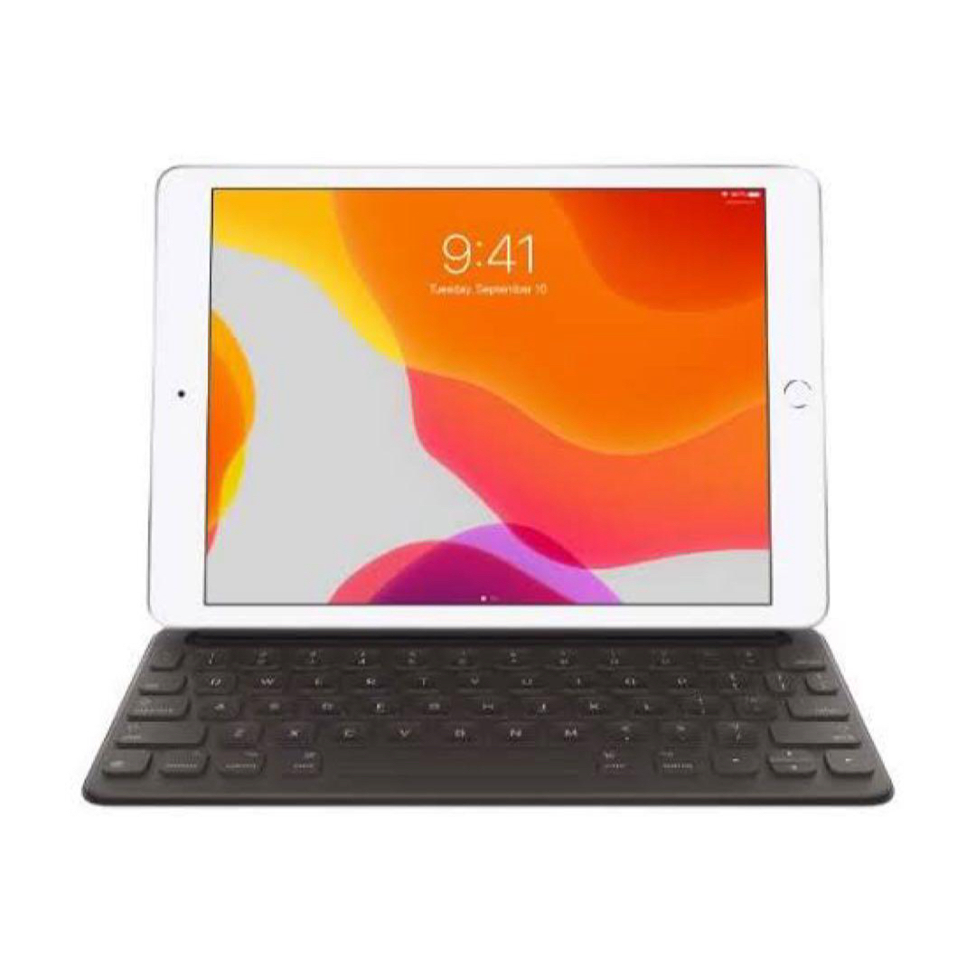 【新品未使用】iPad グレー128GB 第8世代　スマートキーボードセット！