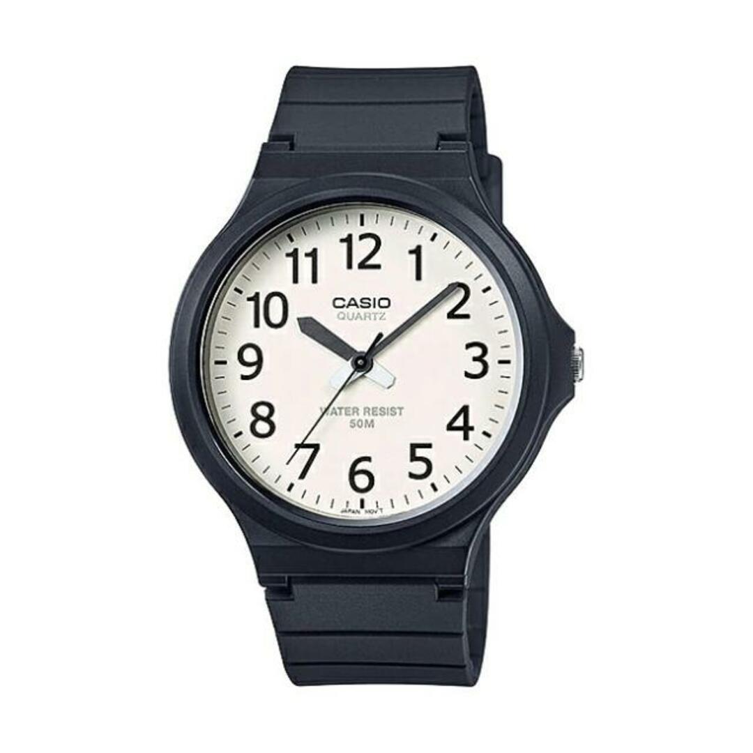 CASIO(カシオ)の【並行輸入品】CASIO STANDARD MENS カシオ スタンダード MW-240-7B 腕時計 時計 ブランド メンズ キッズ 子供 男の子 チープカシオ チプカシ アナログ ブラック 黒 ホワイト 白 海外モデル 送料無料 メンズの時計(腕時計(アナログ))の商品写真