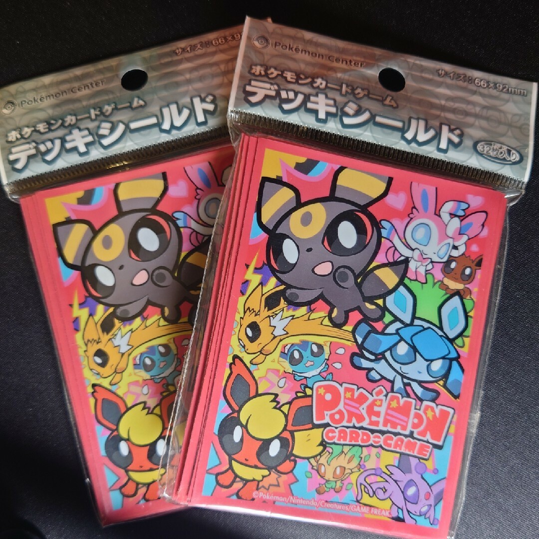 ブラッキー　ニンフィア　デッキシールド　ポケカ　ポケモン　まとめ売り　引退品