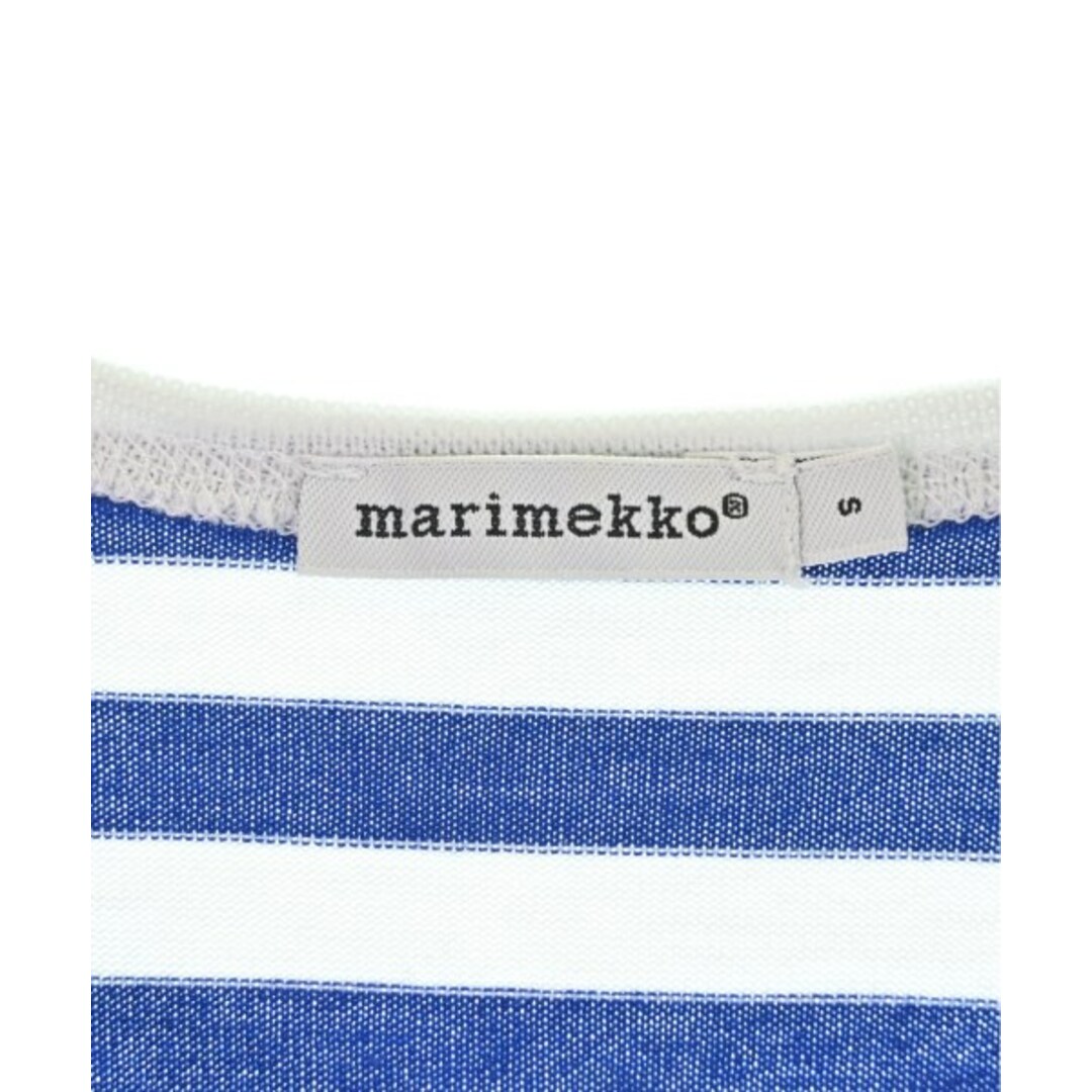 marimekko マリメッコ ワンピース S 青x白(ボーダー) 2