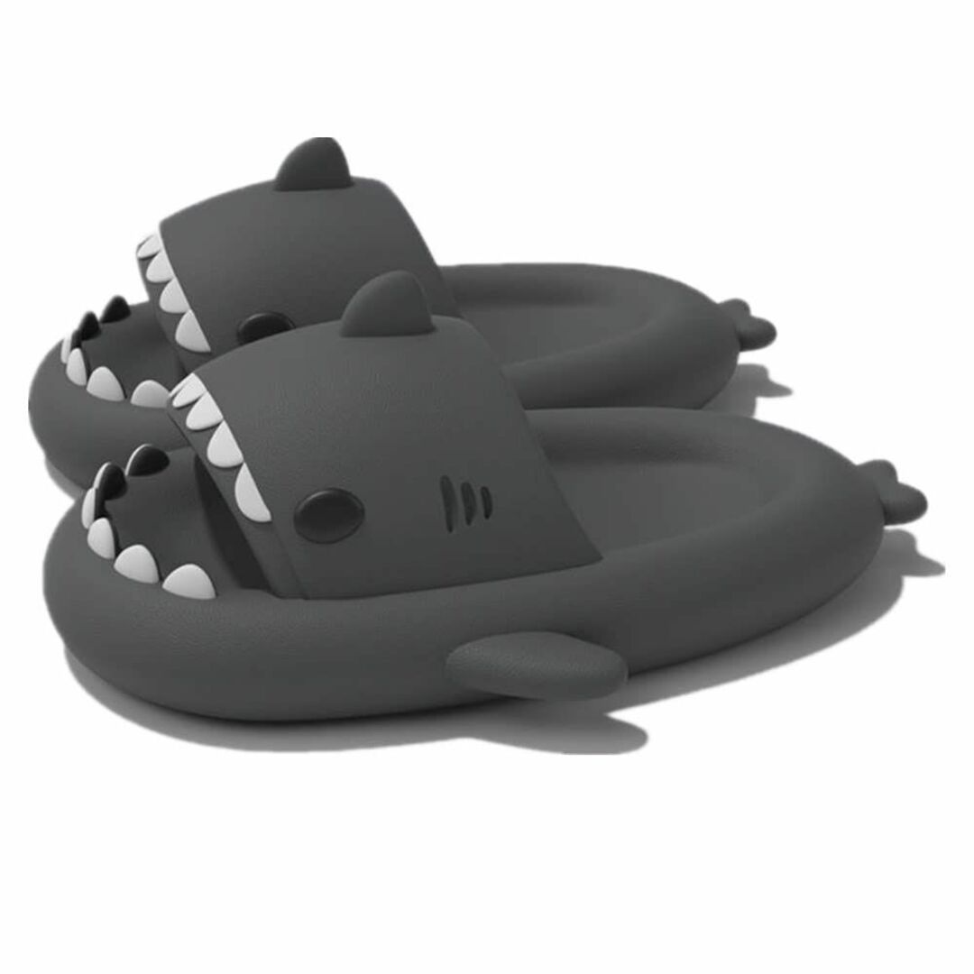 [kaitesi] 可愛い スリッパ サメ 夏 室内履き 洗える 滑らない 厚底