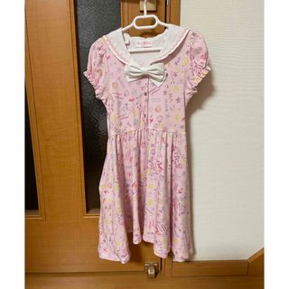 メゾピアノ 子供 ワンピース(女の子)(ピンク/桃色系)の通販 900点