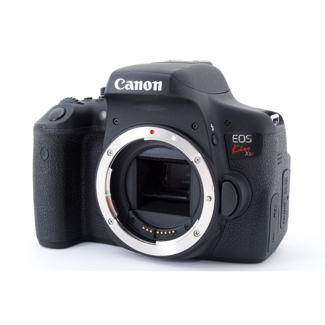 Canon - 保証付き キャノン canon kiss x8i 標準&望遠レンズセットの