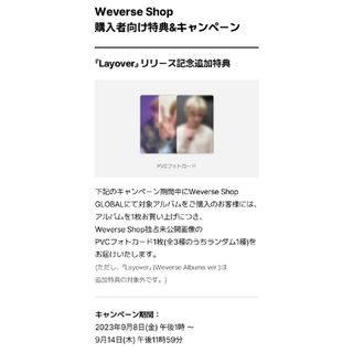 防弾少年団(BTS) - 2枚セット Weverse特典 BTS V Layover 未公開PVC 防弾少年団(BTS) - 2枚セット Weverse特典 BTS V Layover 未公開PVC