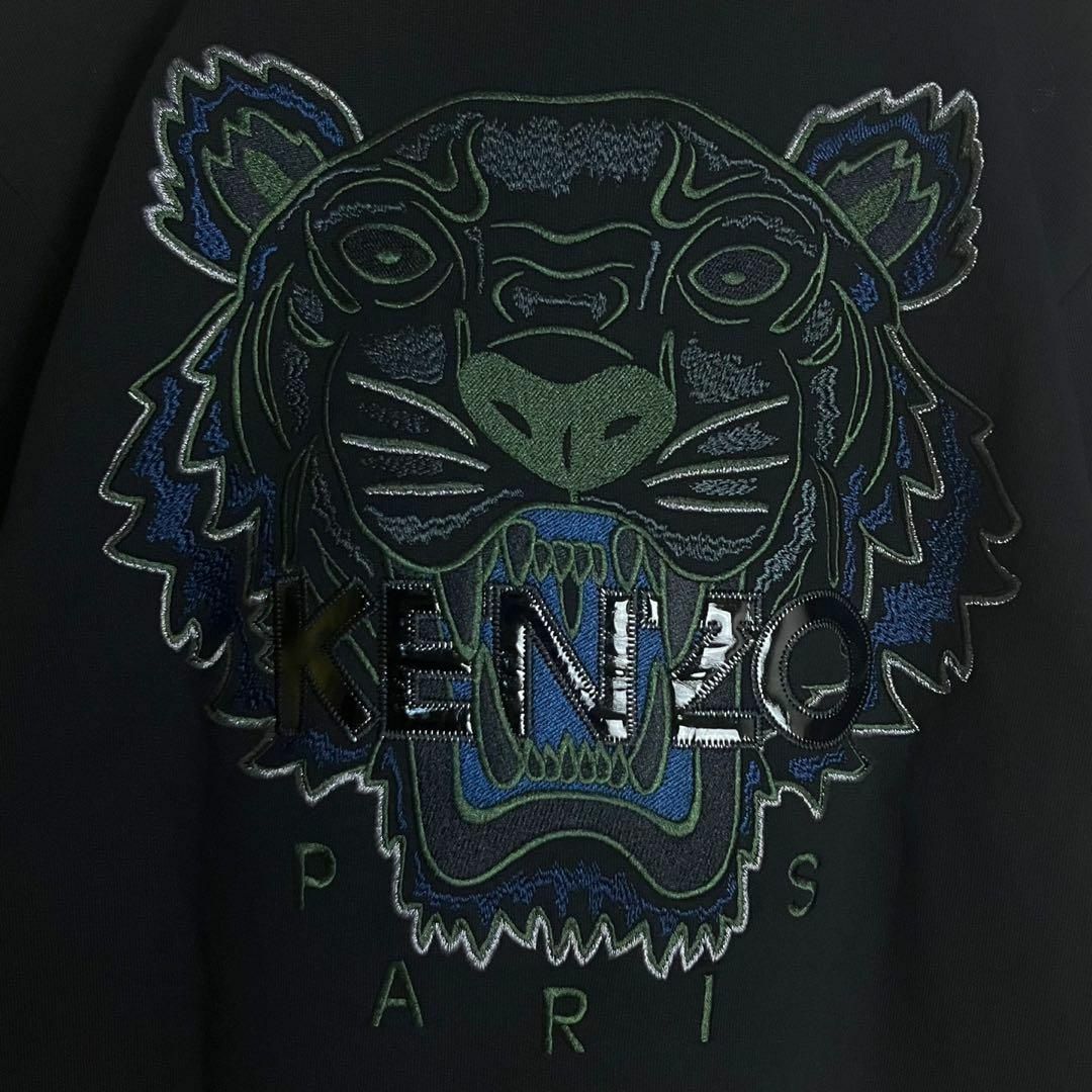 KENZO - 【超希少デザイン】ケンゾー☆バックタイガー刺繍ロゴ入り