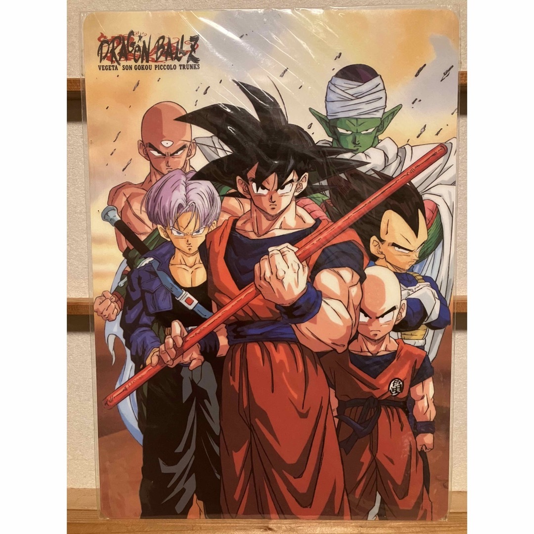 【希少 当時物 未開封品】 ドラゴンボールＺ　Ｚ戦士集合　下敷き　鳥山明