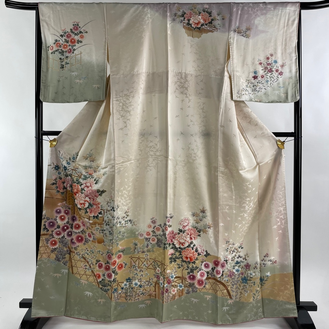 訪問着 身丈164.5cm 裄丈66cm 正絹 美品 秀品