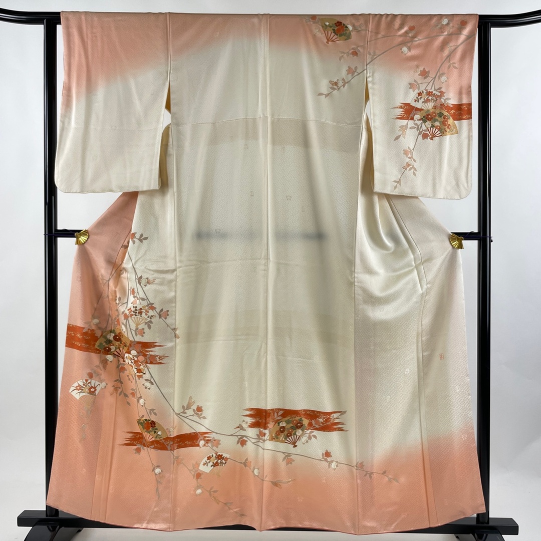 訪問着 身丈166.5cm 裄丈62.5cm 正絹 名品-